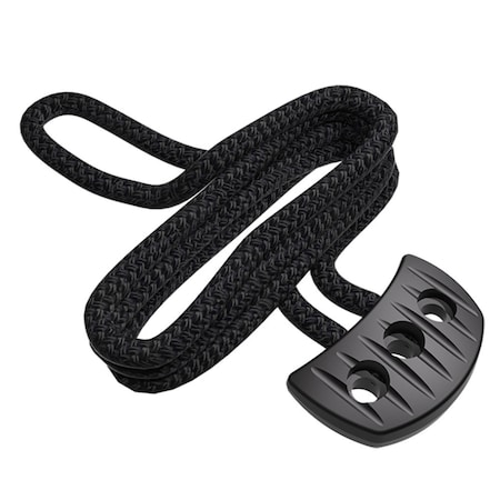 The Snubber Snubber PULL w/Rope, Black S51390